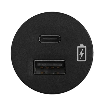ממשק USB AUX שקע מתאם אודיו ממשק רכב עבור פורד Kuga 2020-2022 LU5T19J211AA LU5T-19J211-AA